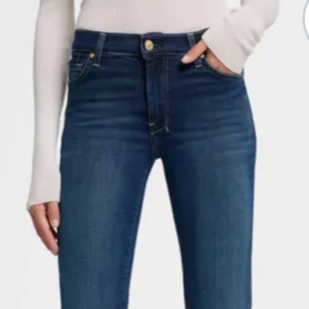 SALE! 7 For All Mankind "High Waist Bootcut" (mid rise) Size 30 Great Condition!
